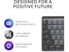 Logitech MX Mechanical Wireless Clicky (graphite) Tastatur