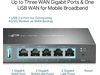 TP-Link ER605 V2 Omada Gigabit VPN Router Routere