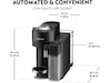 Nespresso Vertuo Lattissima by DeLonghi Kapselmaskin ENV300.B (sort) Kapselmaskiner