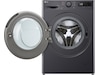 LG F4Y5RRPYJ Vask/Tørk (sort) Kombinert vaskemaskin og tørketrommel