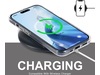 iiglo iPhone 15 / 14 Silikondeksel (gjennomsiktig) Deksel til mobiltelefon