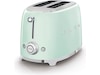 Smeg TSF01WHEU Brødrister for 2 skiver (pastel grønn) Brødristere