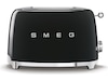 Smeg TSF01BLEU Brødrister for 2 skiver (sort) Brødristere