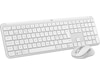 Logitech Signature Slim Combo MK950 (off-white) Mus & tastatur -kombipakker