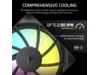Corsair RS120 ARGB Vifte (sort) Vifter