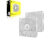 Corsair RS140 Vifte 2pk (hvit) Vifter