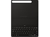 Samsung Galaxy Tab S10 Lite/FE og S9/FE Slim tastaturdeksel (sort) Tastatur og stylus