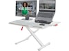 Leitz Ergo Cosy Justerbart PC bord m/plate (hvit) Laptopstand