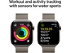 Apple Watch Series 10 GPS + LTE 42mm Titan (naturlig) Smartklokker