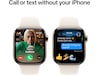 Apple Watch Series 10 GPS + LTE 42mm Titan (gull) Smartklokker
