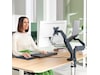 Leitz Ergo Skjermarm og laptopholder, plassbesparende Bord og veggfeste