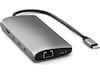 Satechi Multiport 8K Docking (space gray) Dockingstasjon & USB-HUB