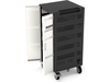 Port Design Charging Cabinet 30 Notebooks + Rack 19' Batteri og lader