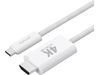 4smarts USB-C til HDMI kabel 2m (hvit) USB-kabler
