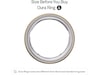 Oura Ring 4 Smart Ring str. 12 (gull) Smart ring