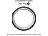 Oura Ring 4 Smart Ring str. 12 (sort) Smart ring
