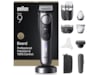 Braun Series 9 Skjeggtrimmer (krom) Barbermaskiner