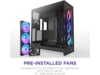 NZXT H9 Flow RGB Mid Tower (sort) Midi tower