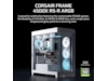 Corsair FRAME 4500X RS-R ARGB Mid Tower (hvit) Midi tower