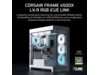 Corsair FRAME 4500X LX-R RGB Mid Tower (hvit) Midi tower