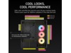 Corsair 3500X RSR ARGB Mid Tower (sort) Midi tower