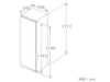 Siemens KI81RAFE1 IQ500 Integrert Kjøleskap Integrert kjøleskap