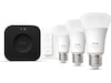 Philips Hue WCA Startpakke (3x E27 + Dimmer + Bridge Pro) Lyspærer & LED-pærer