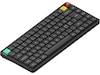 NuPhy Air75 V3 Trådløst Gaming Tastatur (nebula sort / blush nano) Gamingtastatur
