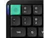 NuPhy Air75 V3 Trådløst Gaming Tastatur (nebula sort / blush nano) Gamingtastatur