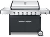 Austin and Barbeque Klassisk gassgrill med seks brennere og sidebord Grill