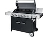 Austin and Barbeque Klassisk gassgrill med seks brennere og sidebord Grill