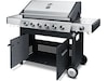 Austin and Barbeque Klassisk gassgrill med seks brennere og sidebord Grill