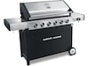 Austin and Barbeque Klassisk gassgrill med seks brennere og sidebord Grill