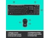 Logitech MK270 Combo Trådløs Mus & tastatur -kombipakker