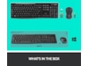 Logitech MK270 Combo Trådløs Mus & tastatur -kombipakker