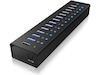 ICY BOX IB-AC6113 USB Hub/Port Dockingstasjon & USB-HUB