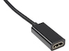 MiniDP til HDMI Adapter 5cm (sort) Kabeladaptere & overganger