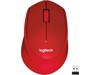 Logitech M330 Silent Plus Trådløs Rød Mus