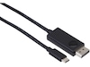 USB-C til Displayport kabel 2m (sort) Monitorkabler