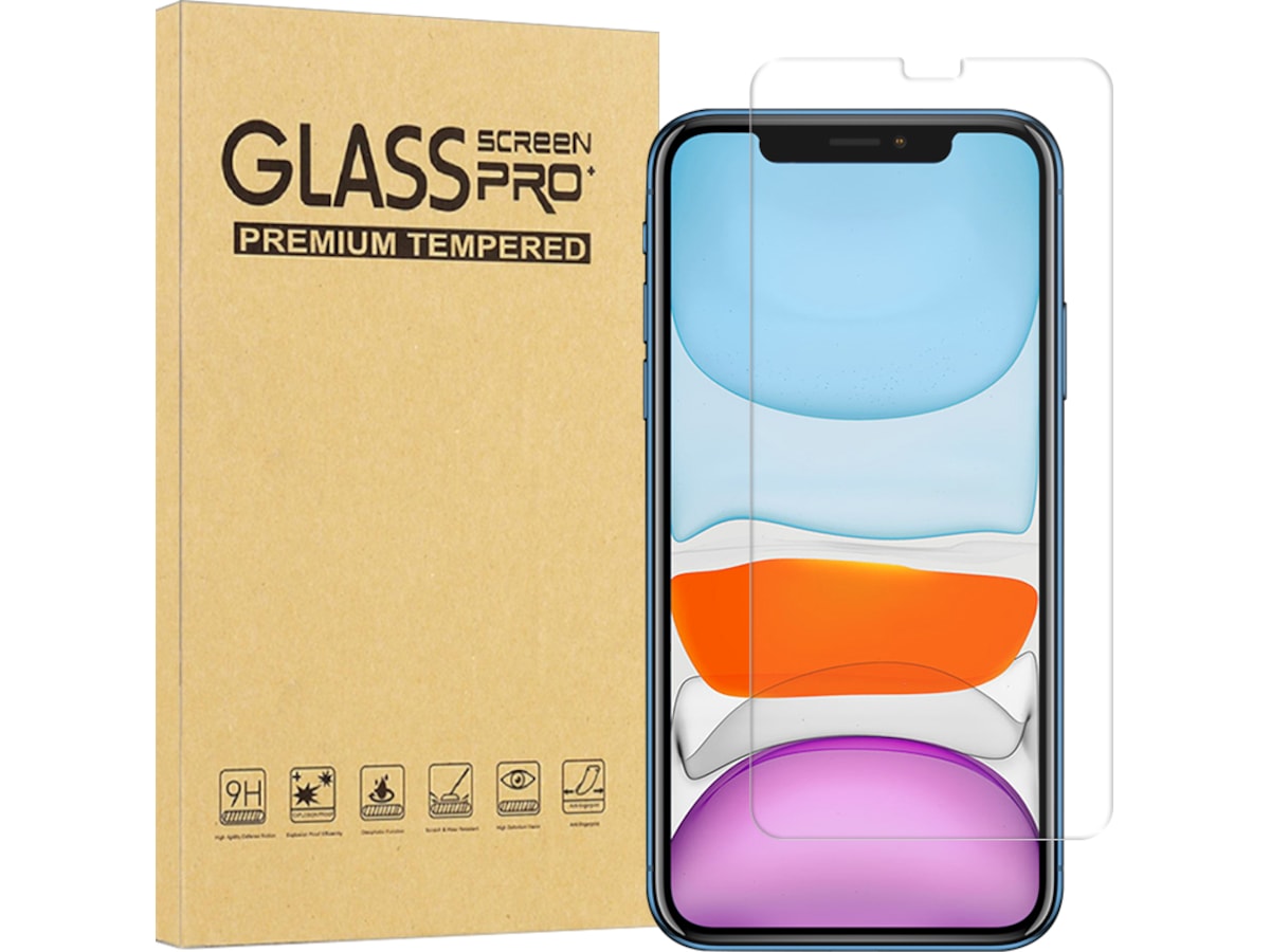 iiglo iPhone 11 / XR Skjermbeskytter Skjermbeskyttelse