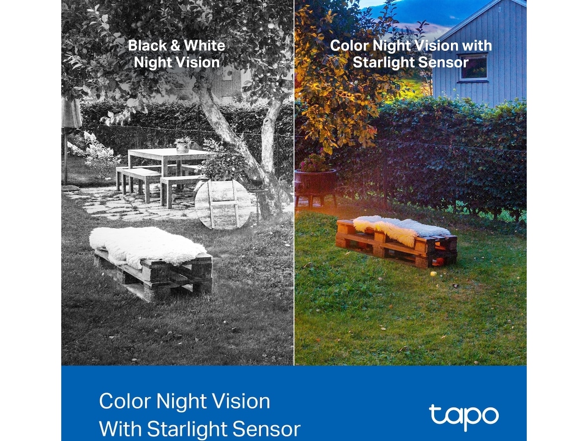TP-Link Tapo C425 utendørs overvåkningskamera Overvåkningskameraer