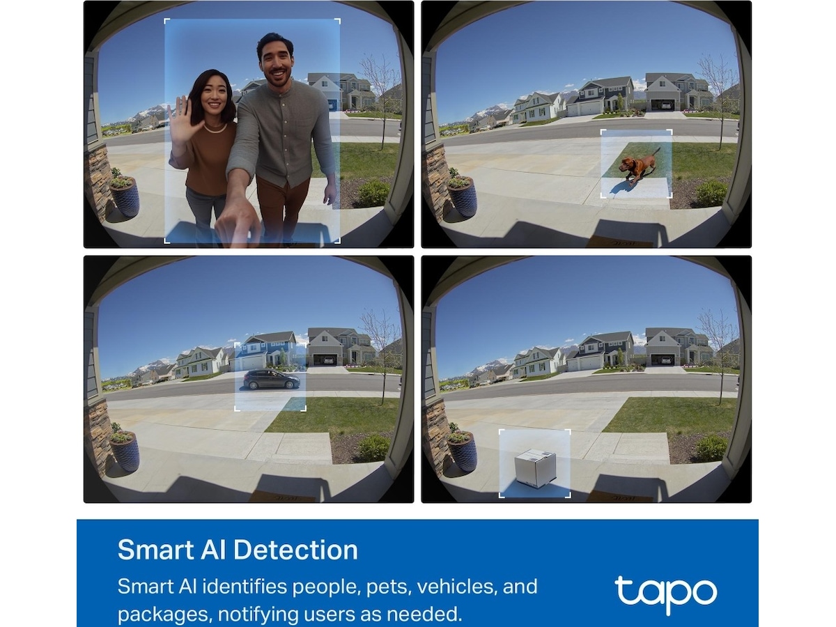 TP-Link Tapo D235 videoringeklokke Ringeklokker