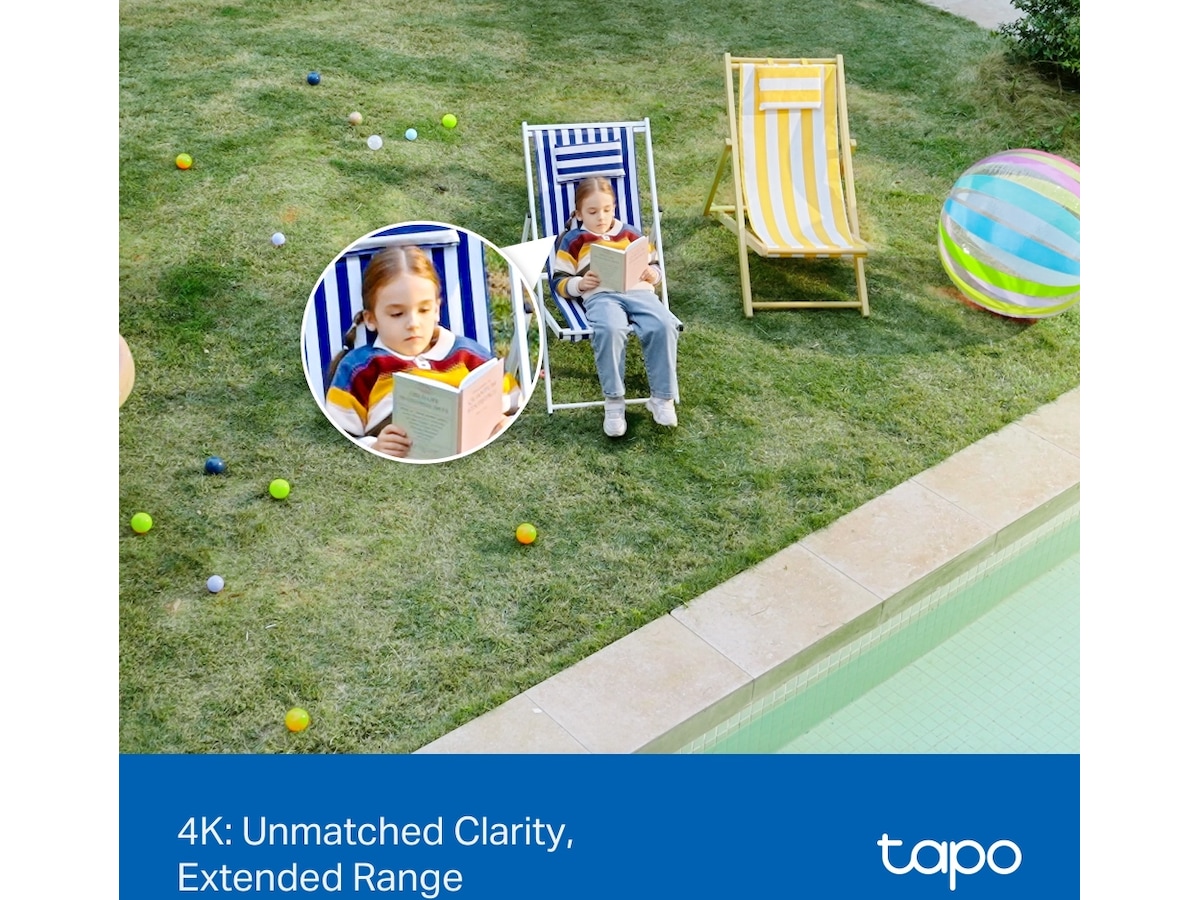 TP-Link Tapo C560WS 4K utendørs overvåkningskamera Overvåkningskameraer