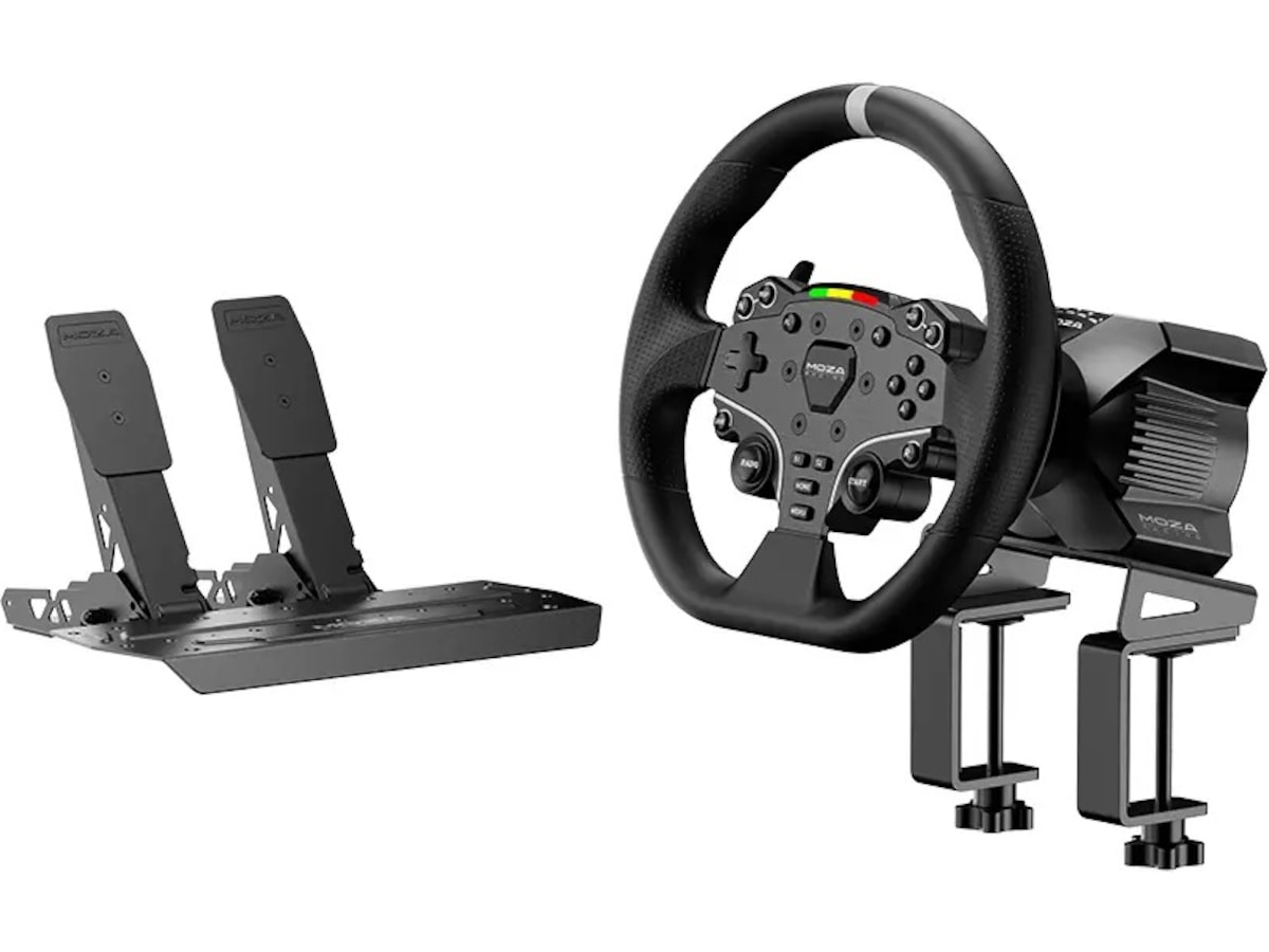 MOZA R3 Racing Simulator Bundle for PC Ratt & pedaler
