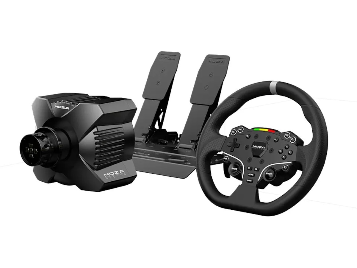 MOZA R3 Racing Simulator Bundle for PC Ratt & pedaler