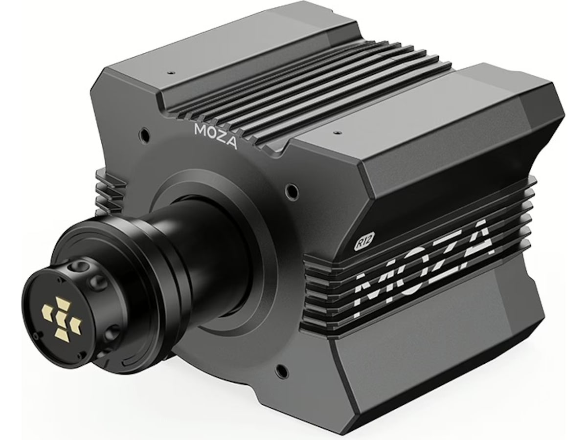 MOZA R12 V2 Direct Drive Wheelbase Ratt & pedaler