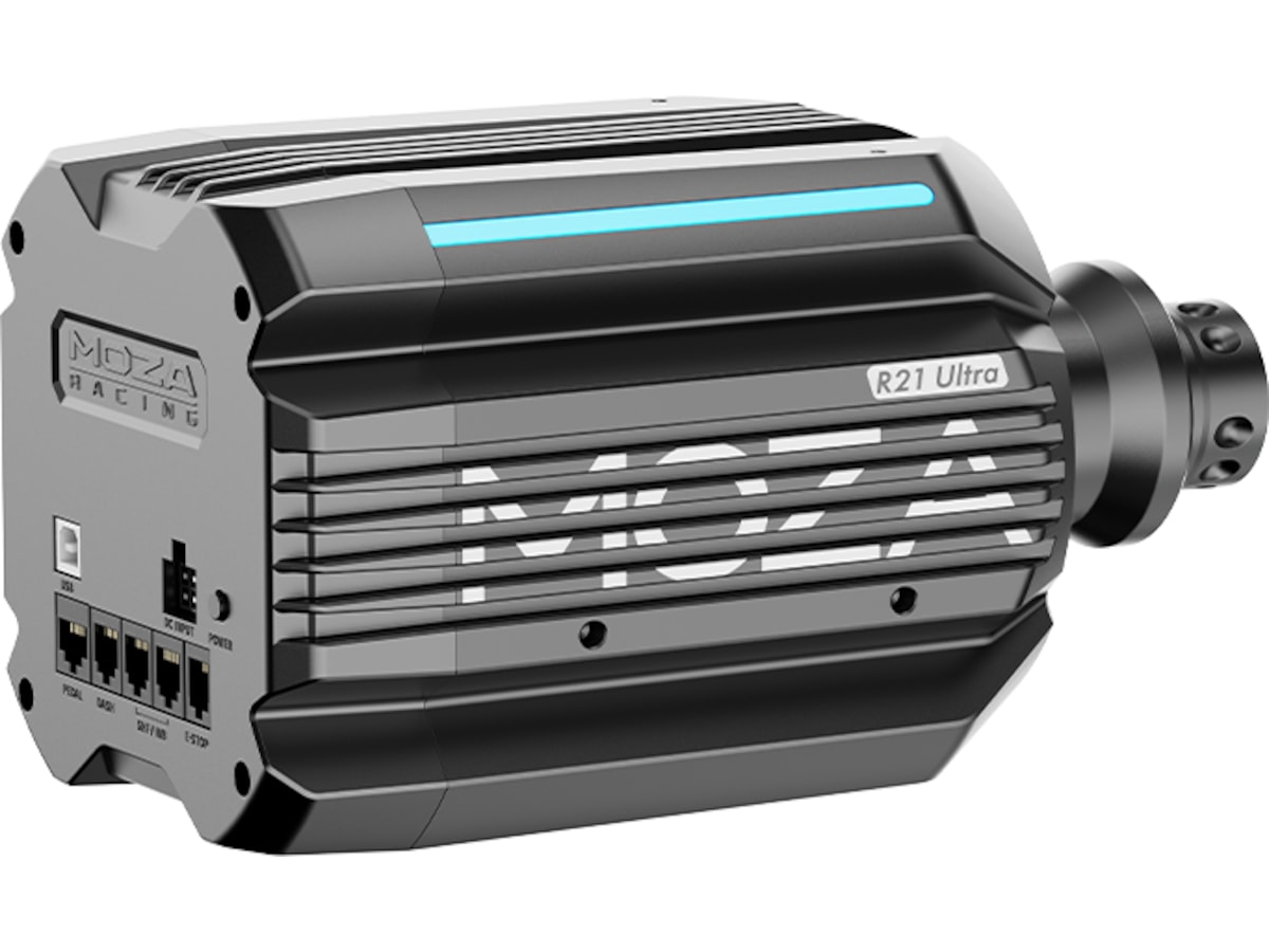 MOZA R21 Ultra DD Akselbase Ratt & pedaler