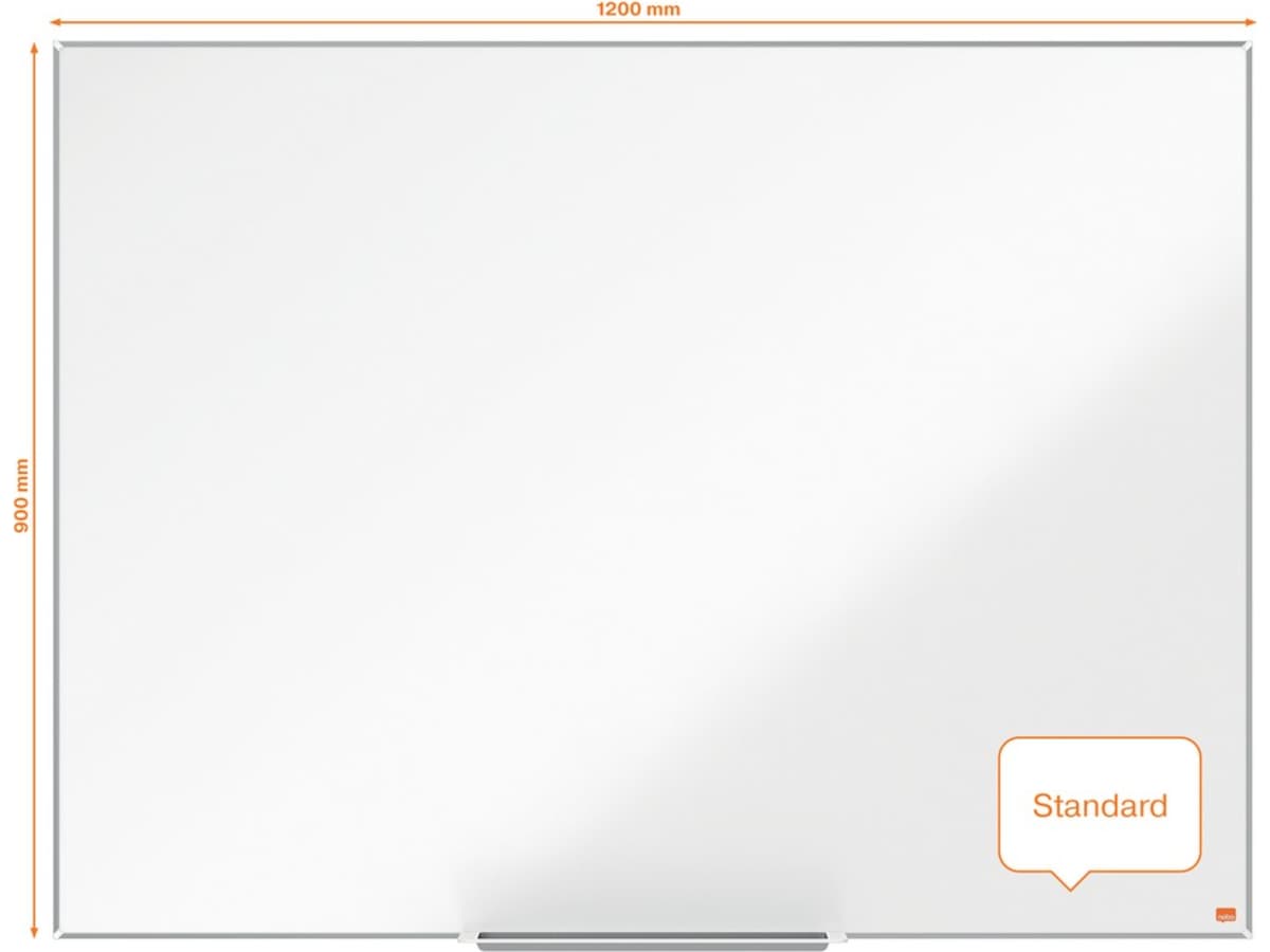 Nobo Whiteboard Impression Pro Nano Clean™ magnetisk tavle 120x90 cm Whiteboardtavler