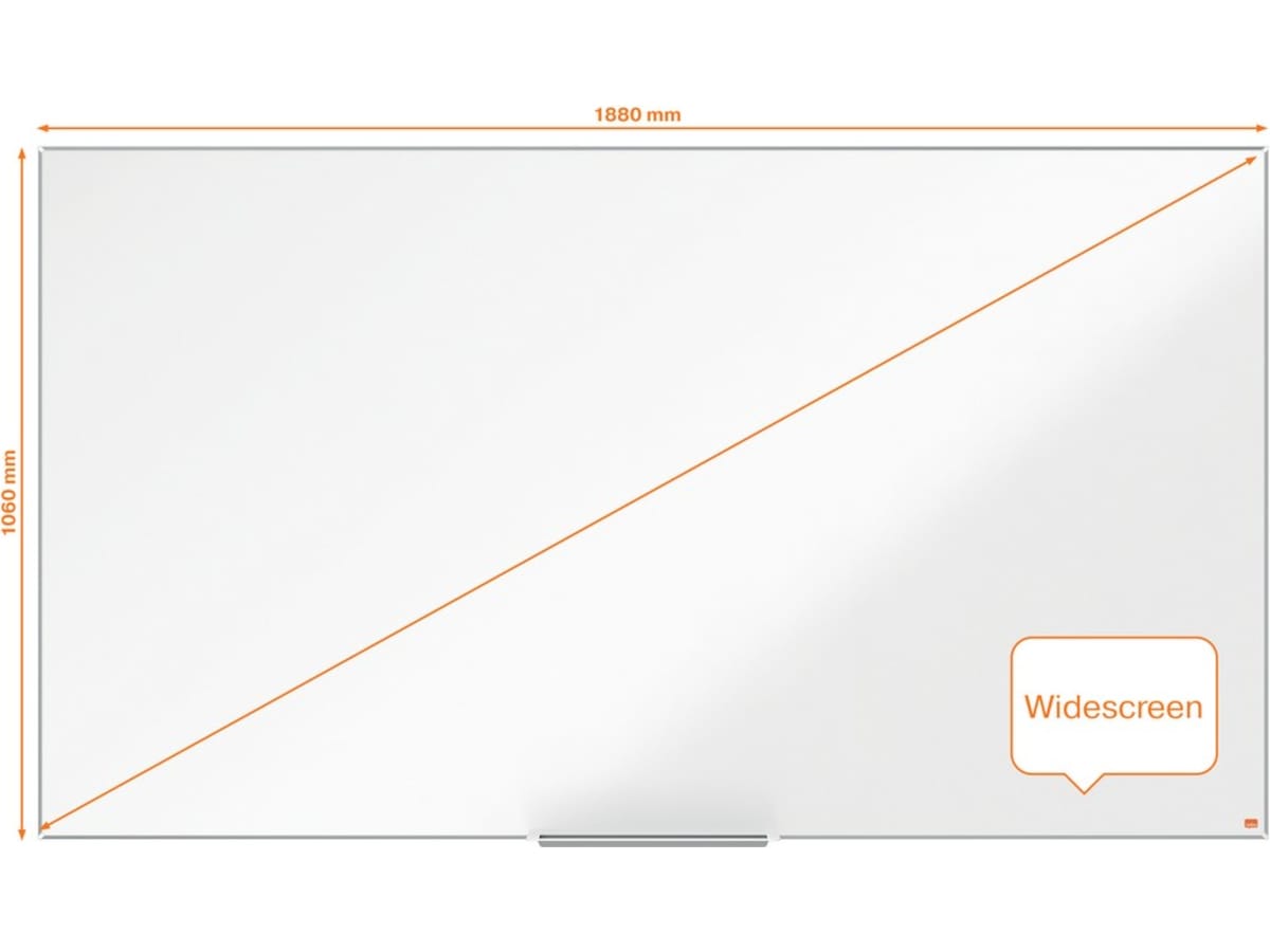 Nobo Whiteboard Impression Pro Widescreen 85" emaljert magnetisk tavle Whiteboardtavler