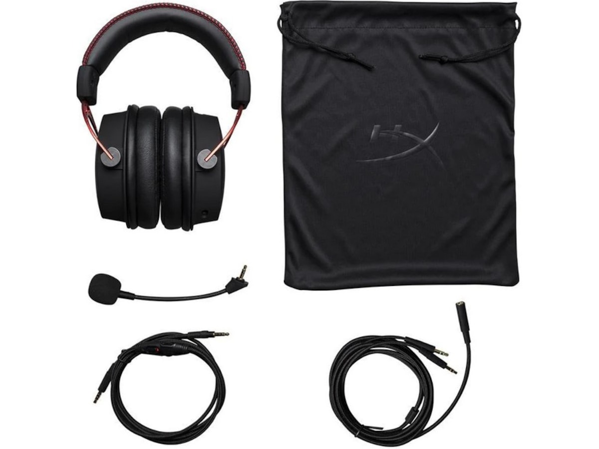 HyperX Cloud Alpha Gaming Headset (sort/rød) Gaming headset